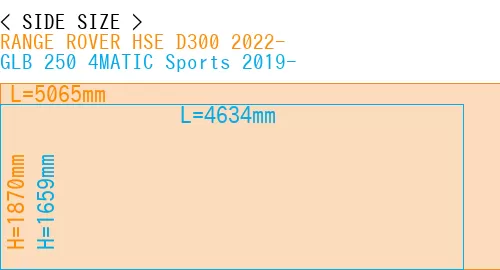 #RANGE ROVER HSE D300 2022- + GLB 250 4MATIC Sports 2019-